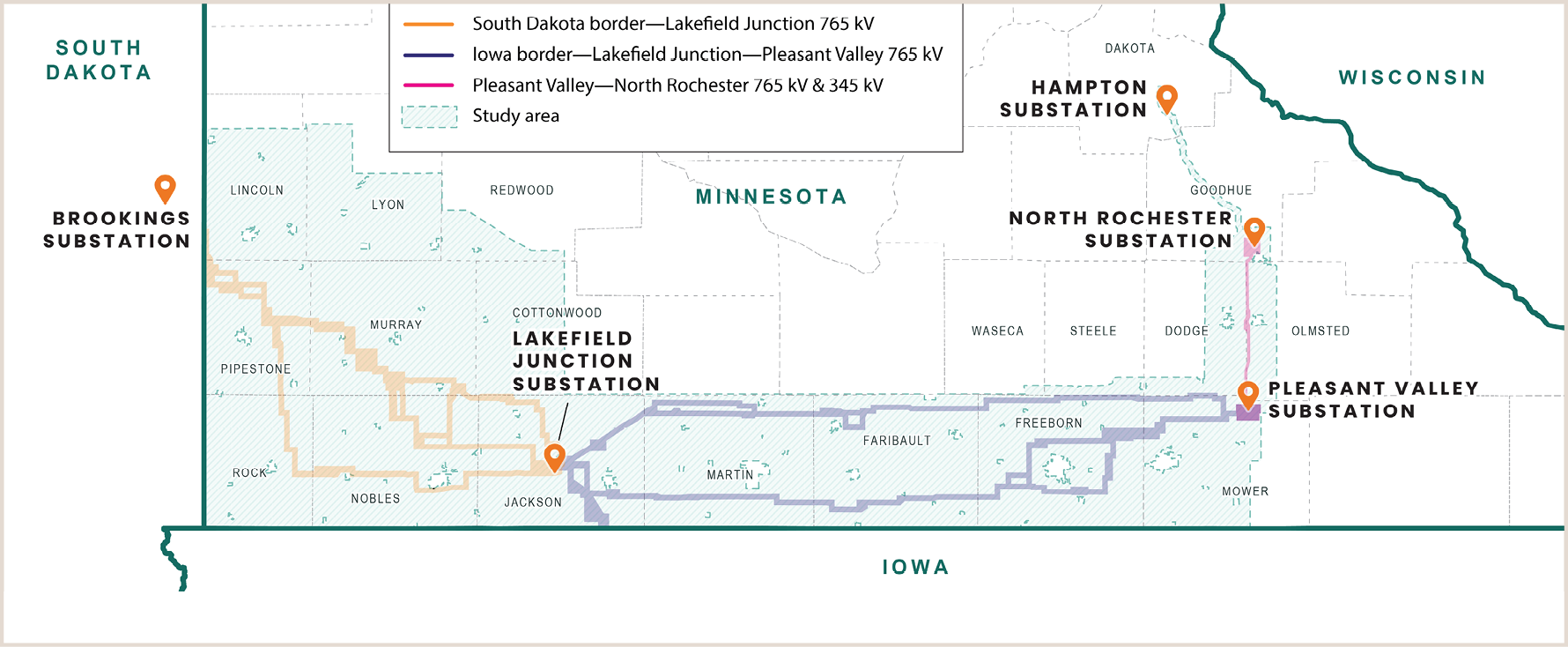 Refined preliminary route map