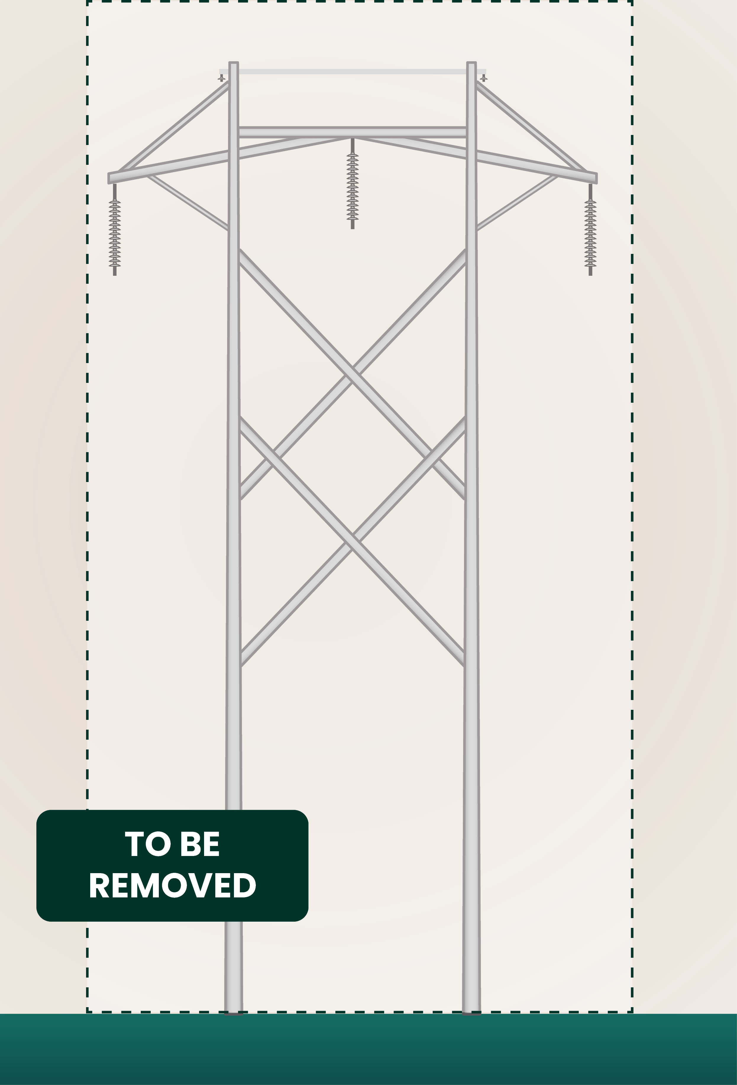 Typical 345 kV structure